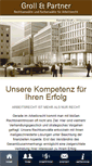 Mobile Screenshot of kanzleigroll.de